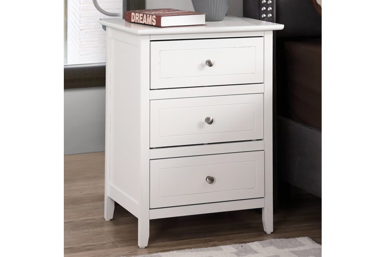 Fabela 3 deals drawer nightstand